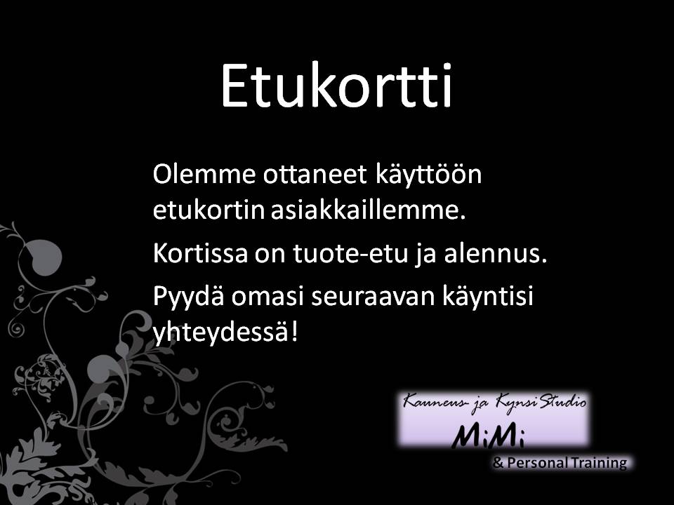 Etukortti!